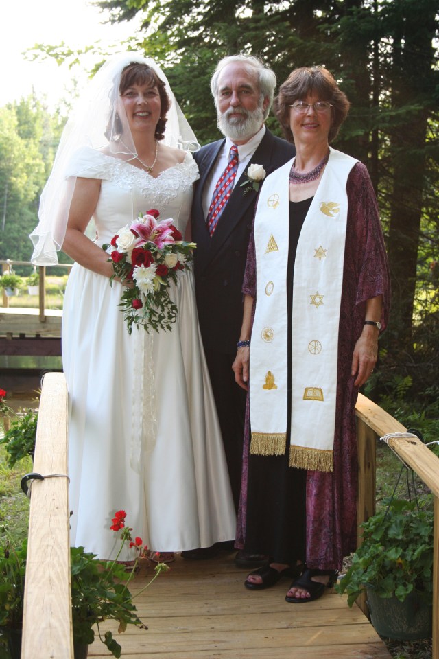 Ellise & Kevin Wedding - Rev Wendy Officiant