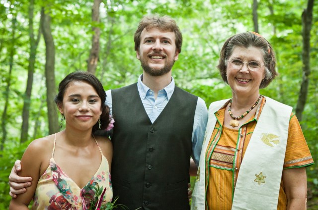 Emily & Clayton Wedding - Rev Wendy Officiant