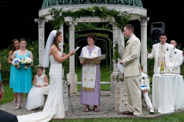 Kathryn & Adam Wedding - Rev Wendy Officiant